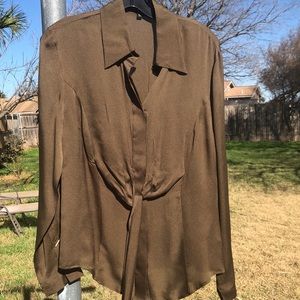 Escada Button Down Blouse